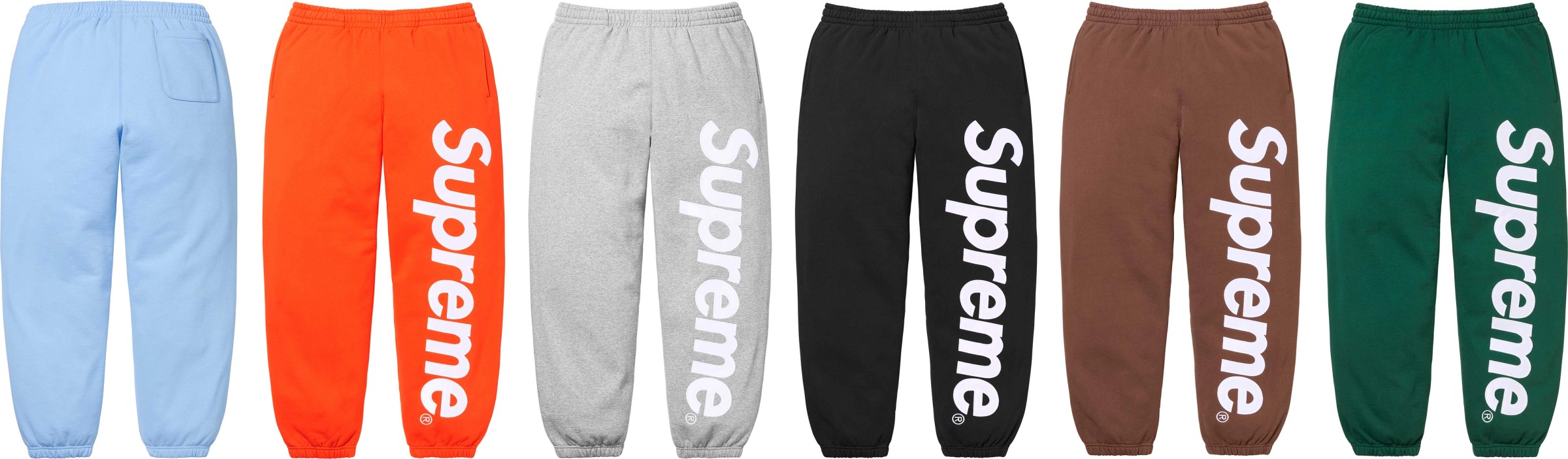Satin Appliqué Sweatpant